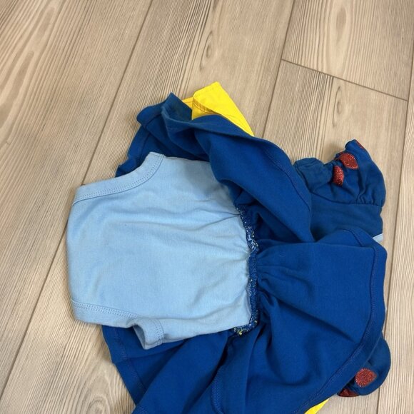 Disney Snow White Costume Bodysuit for Baby Girl 12-18 months Princess One Piece - Picture 7 of 9